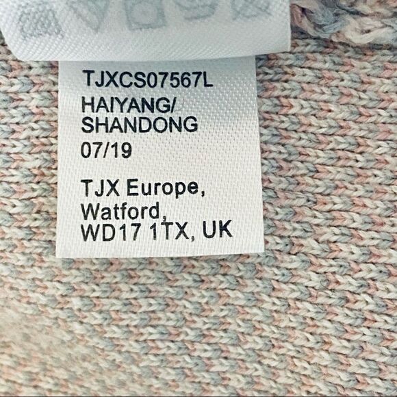 Thick cotton blue pink pleated school girl skirt 6 - Picture 4 of 4